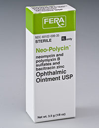 Neo-polycin® Ophthalmic Ointment (Generic Neomycin, Polymyxin, Bacitracin, and Hydrocortisone Ophthalmic)