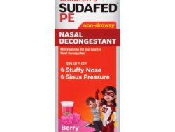 Children’s Sudafed PE Nasal Decongestant (Generic Phenylephrine)