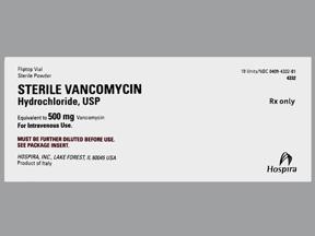 Vancomycin 500mg Vial 10 Packs