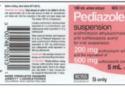 Pediazole (Generic Erythromycin and Sulfisoxazole)