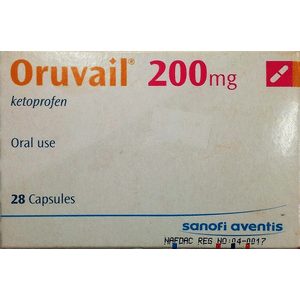 Oruvail® (Generic Ketoprofen)