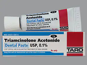 Oralone Dental Paste (Generic Triamcinolone Topical)