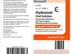 Panasal® (Generic Hydrocodone Combination Products)