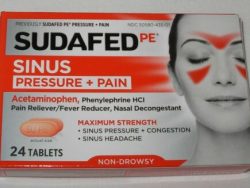 Sudafed PE Pressure/Pain (Generic Phenylephrine)