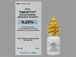 Timoptic (Generic Timolol Ophthalmic)