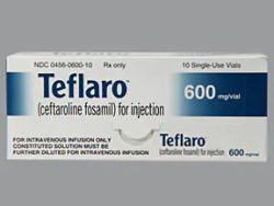 Teflaro (Generic Ceftaroline Injection)