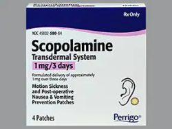 Transdermal scopolamine (Generic Scopolamine Transdermal Patch)