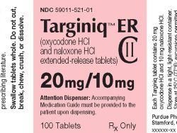 Targiniq ER (Generic Oxycodone)