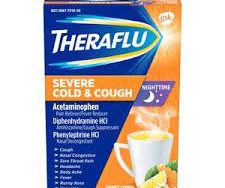 Theraflu Nighttime Severe Cold and Cough (Generic Phenylephrine)