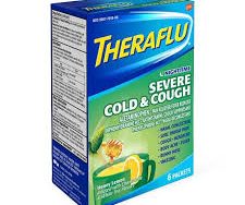 Theraflu Nighttime Severe Cold and Cough (Generic Diphenhydramine)
