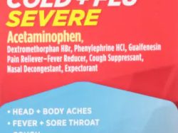 Tylenol Cold and Flu Severe (Generic Phenylephrine)