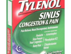 Tylenol Sinus Congestion and Pain Nighttime (Generic Phenylephrine)