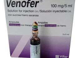 Venofer (Generic Iron Sucrose Injection)