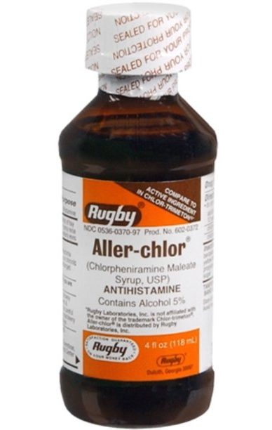 Aller-Chlor Syrup (Generic Chlorpheniramine)