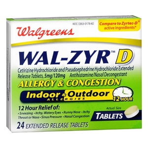 Wal Zyr D (Generic Cetirizine)
