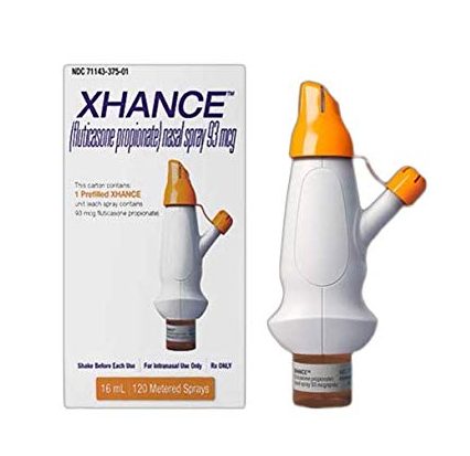 Xhance Nasal Spray (Generic Fluticasone Nasal Spray)