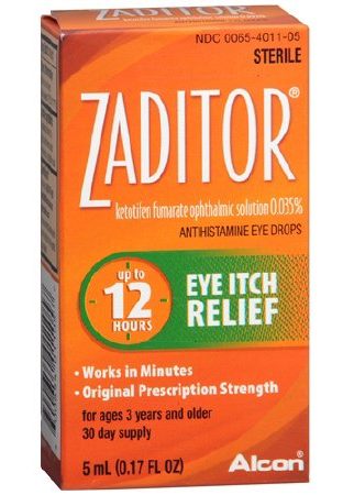 Zaditor (Generic Ketotifen Ophthalmic)