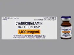 Vitamin B12 (Generic Cyanocobalamin Injection)