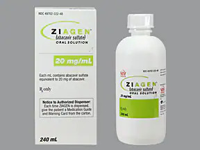 Ziagen (Generic Abacavir)
