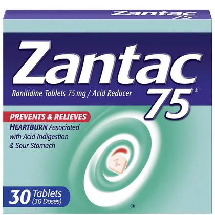 Zantac 75 (Generic Ranitidine)