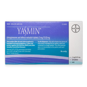 Yasmin (Generic Estrogen and Progestin (Oral Contraceptives))