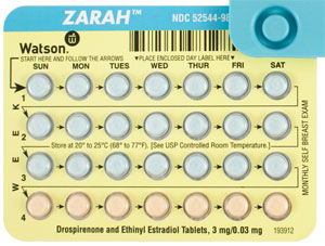 Zarah (Generic Estrogen and Progestin (Oral Contraceptives))